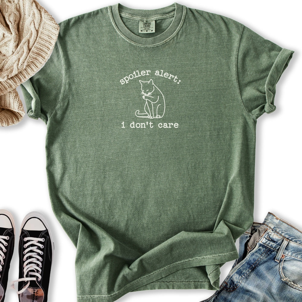 Spoiler Alert Cat Relaxed Tee
