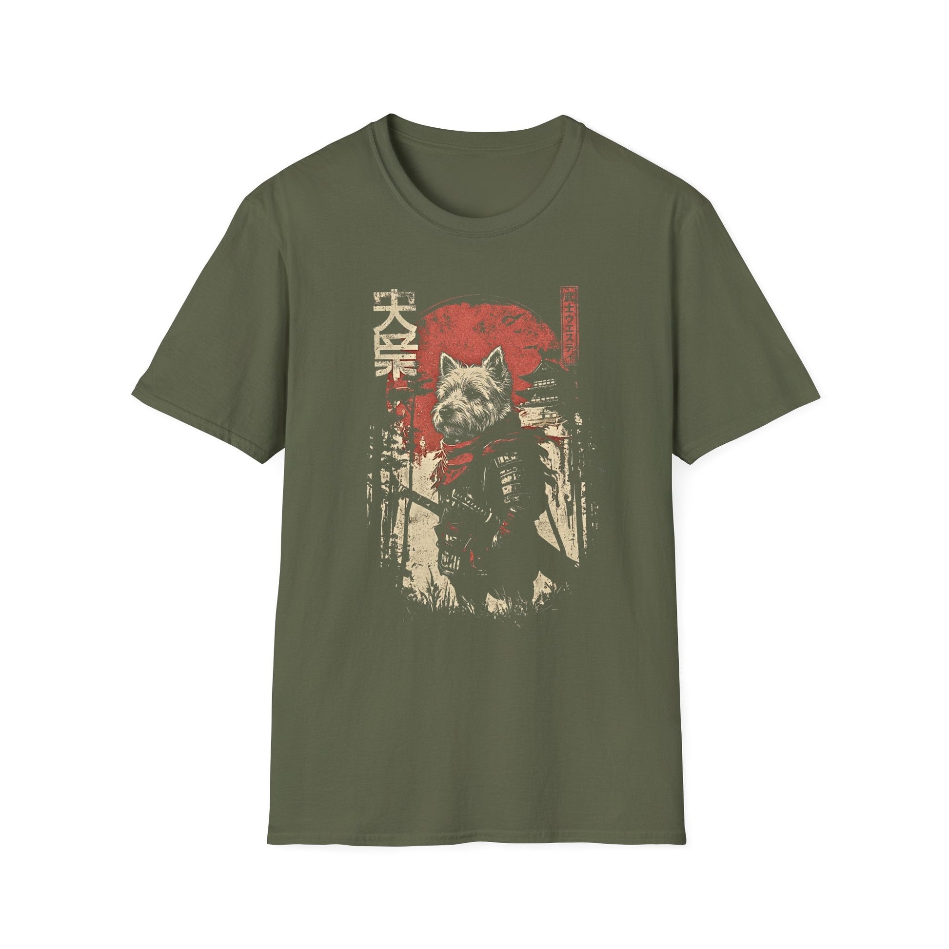 Samurai Westie Warrior Tee