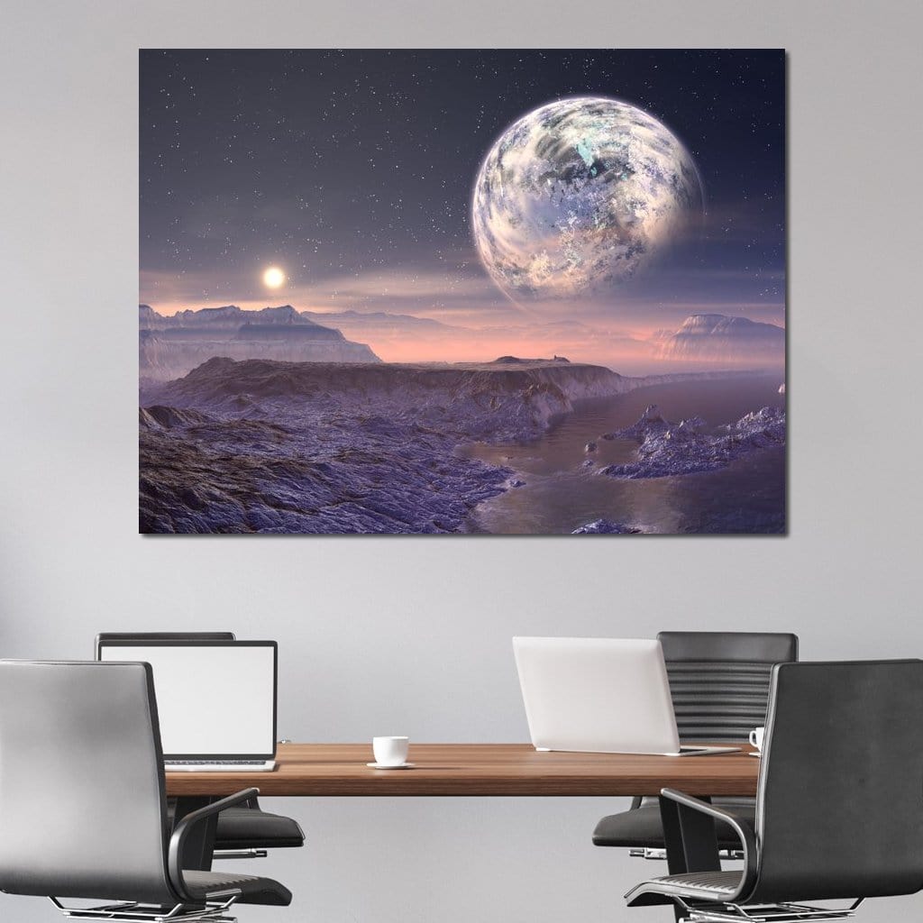 Dust of Chaos Canvas Wall Art