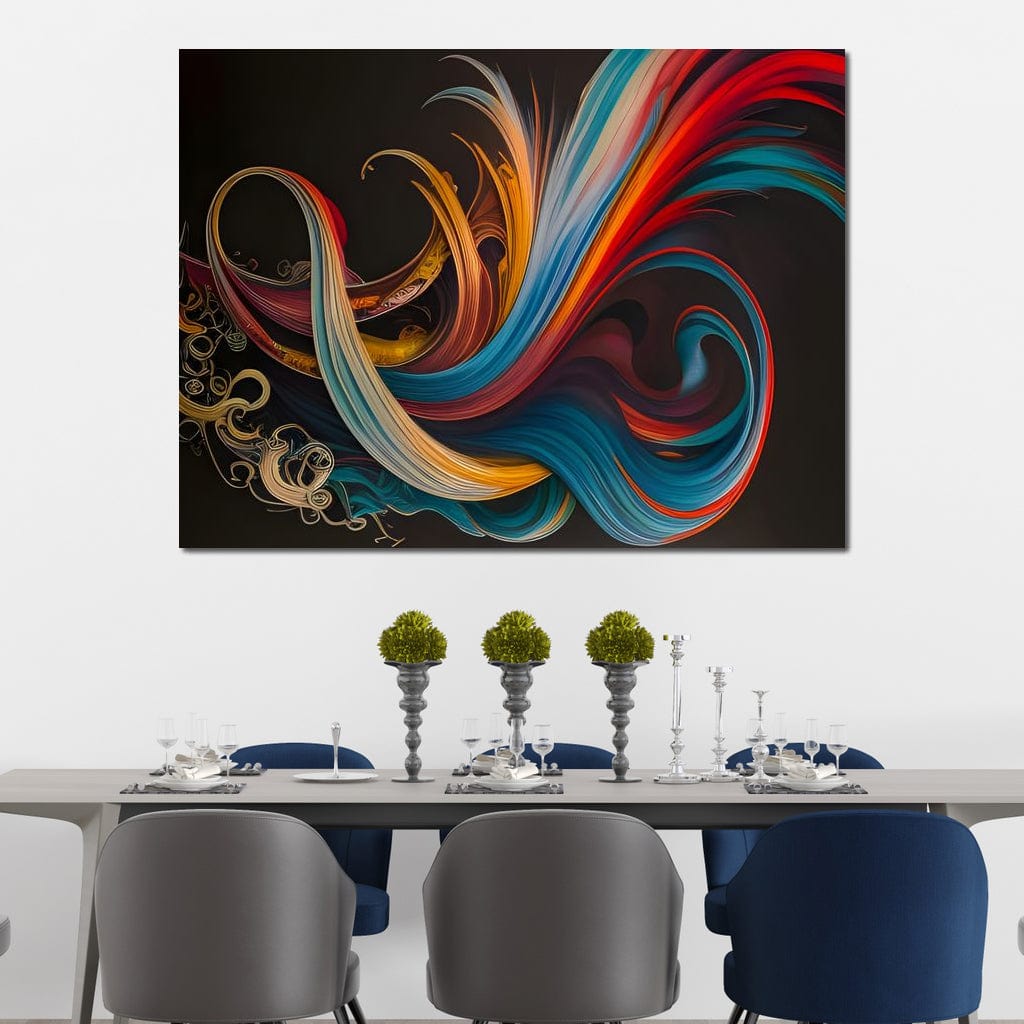 Colorful Contemporary Art 051 Canvas Wall Art