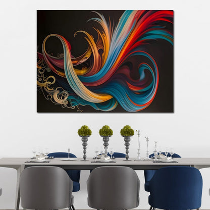 Colorful Contemporary Art 051 Canvas Wall Art