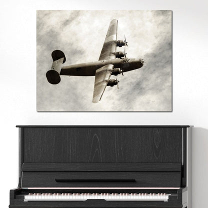B-24 Bomber Canvas Wall Art