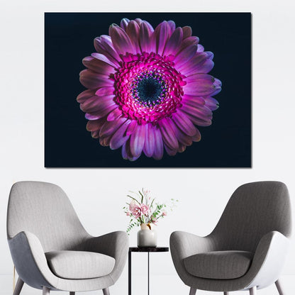 Purple Petals Canvas Wall Art