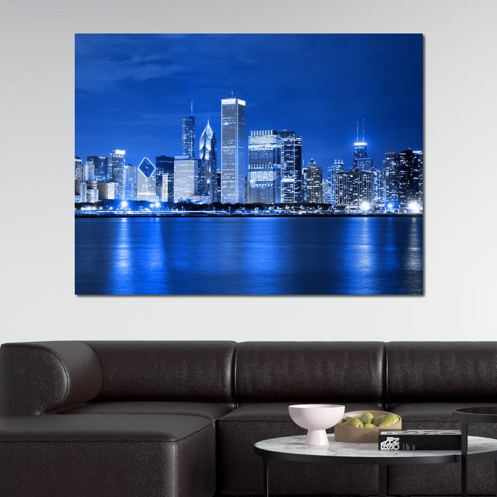 Chicago Skyline Canvas Wall Art