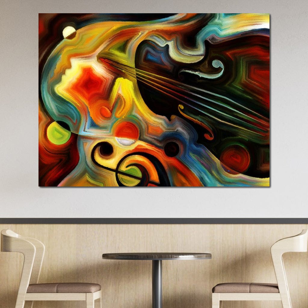 Violin Mind Canvas Wall Art