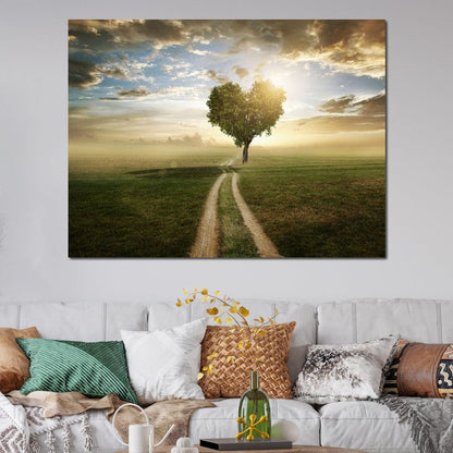 Loving Tree Canvas Wall Art