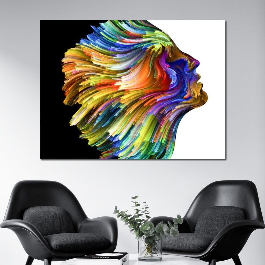 Color Imagination Canvas Wall Art