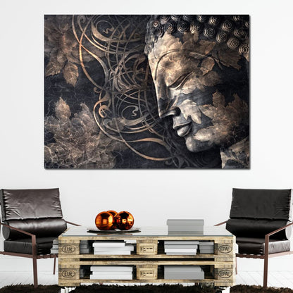 Heavenly Buddha Canvas Wall Art