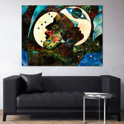 Dual Universe Canvas Wall Art