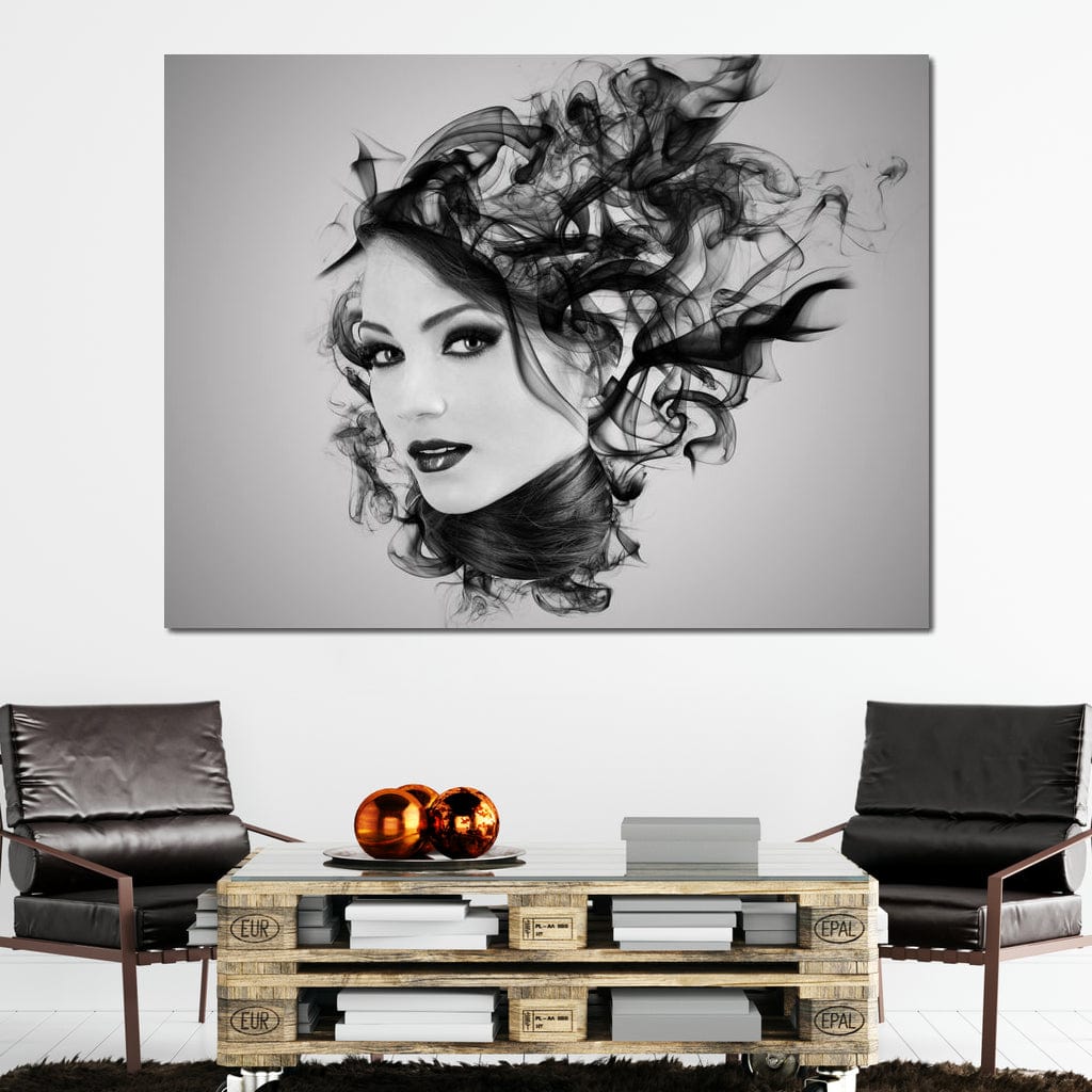 The Smoke Collection 03 Canvas Wall Art