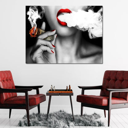 Hustle Never Sleeps Canvas Wall Art
