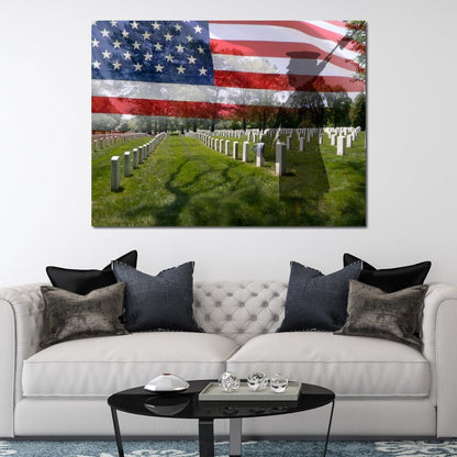 Arlington National Cemetery Canvas Wall Art