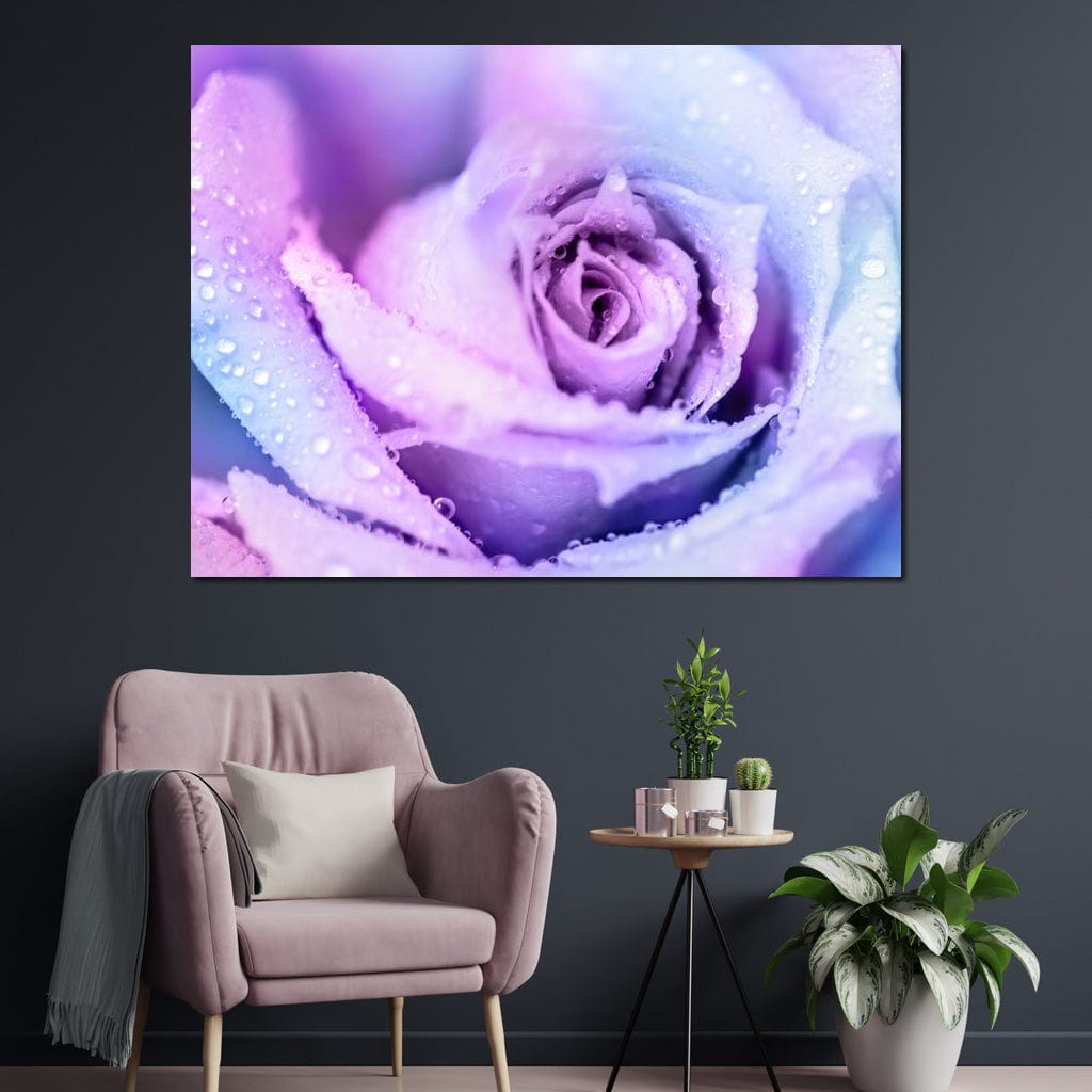 Winter Rose Canvas Wall Art