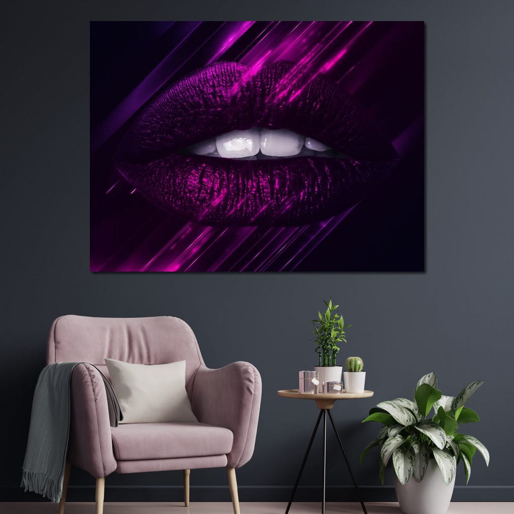 Purple Passion Canvas Wall Art