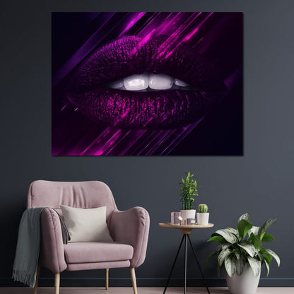 Purple Passion Canvas Wall Art