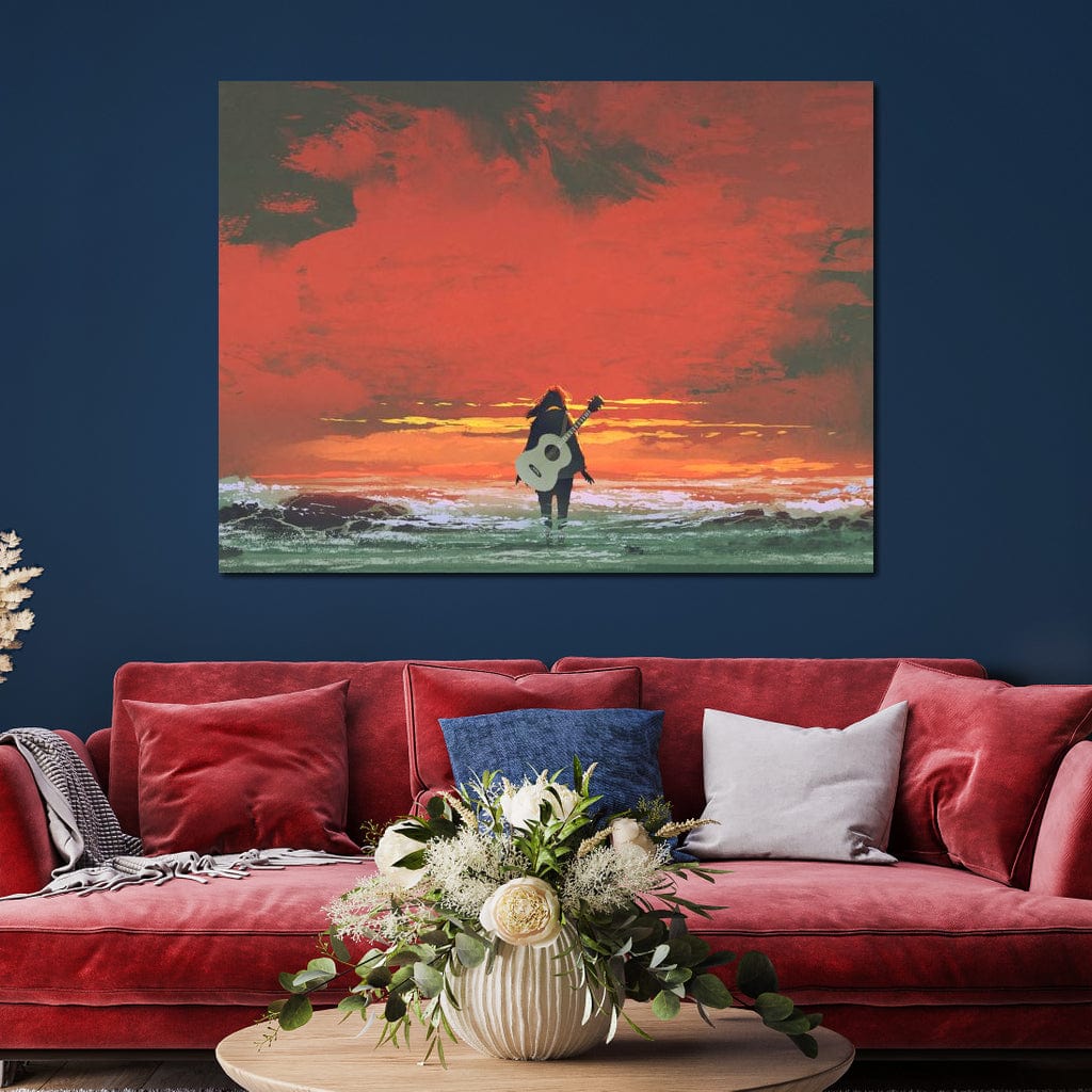 Looking for Inspiration Canvas Wall Art