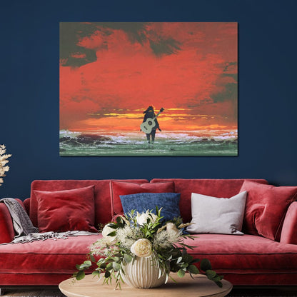 Looking for Inspiration Canvas Wall Art