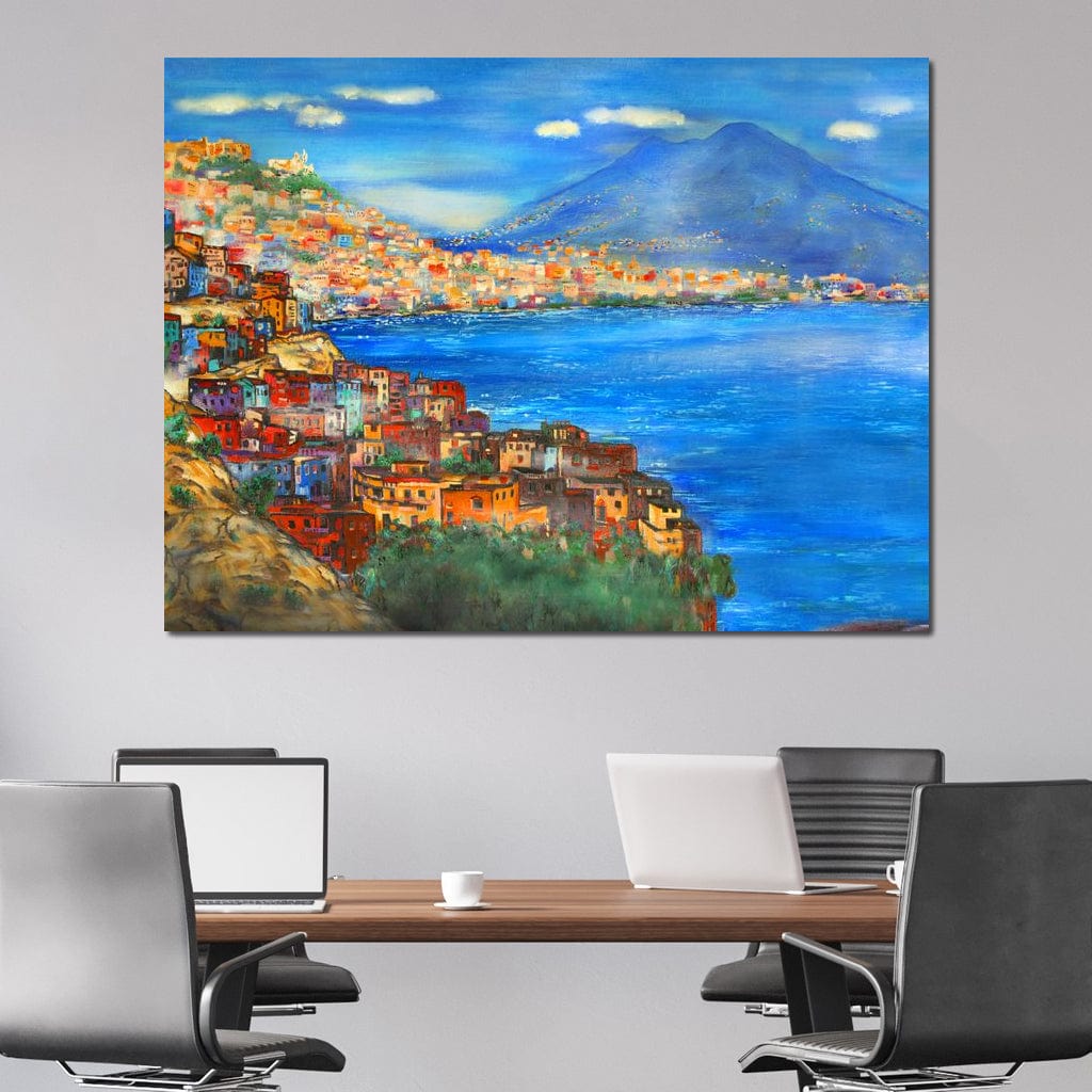 Naples Italy Canvas Wall Art