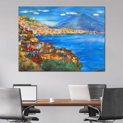 Naples Italy Canvas Wall Art