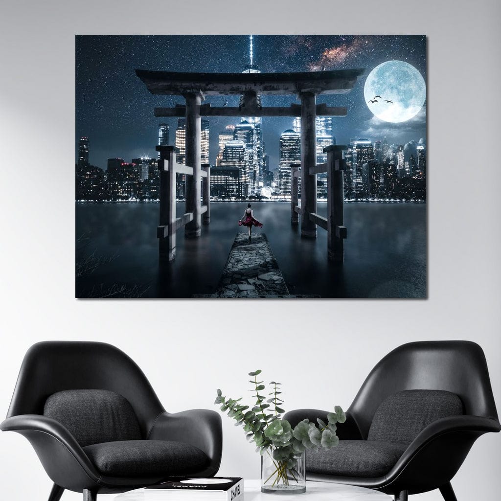 A Gate of New Hope Canvas Wall Art