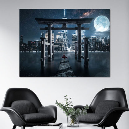 A Gate of New Hope Canvas Wall Art