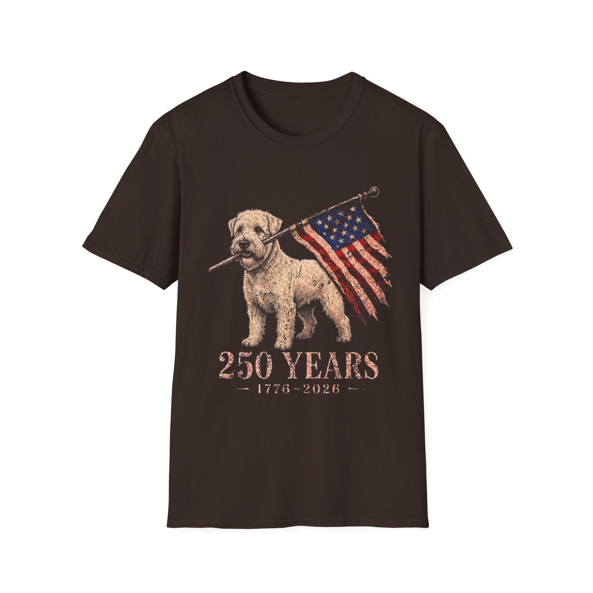 Wheaten Terrier USA 250 Years Tee