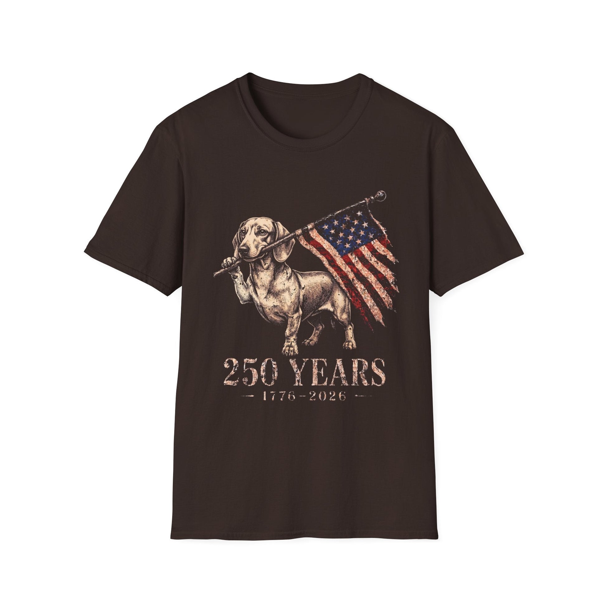 Dachshund USA 250 Years Tee
