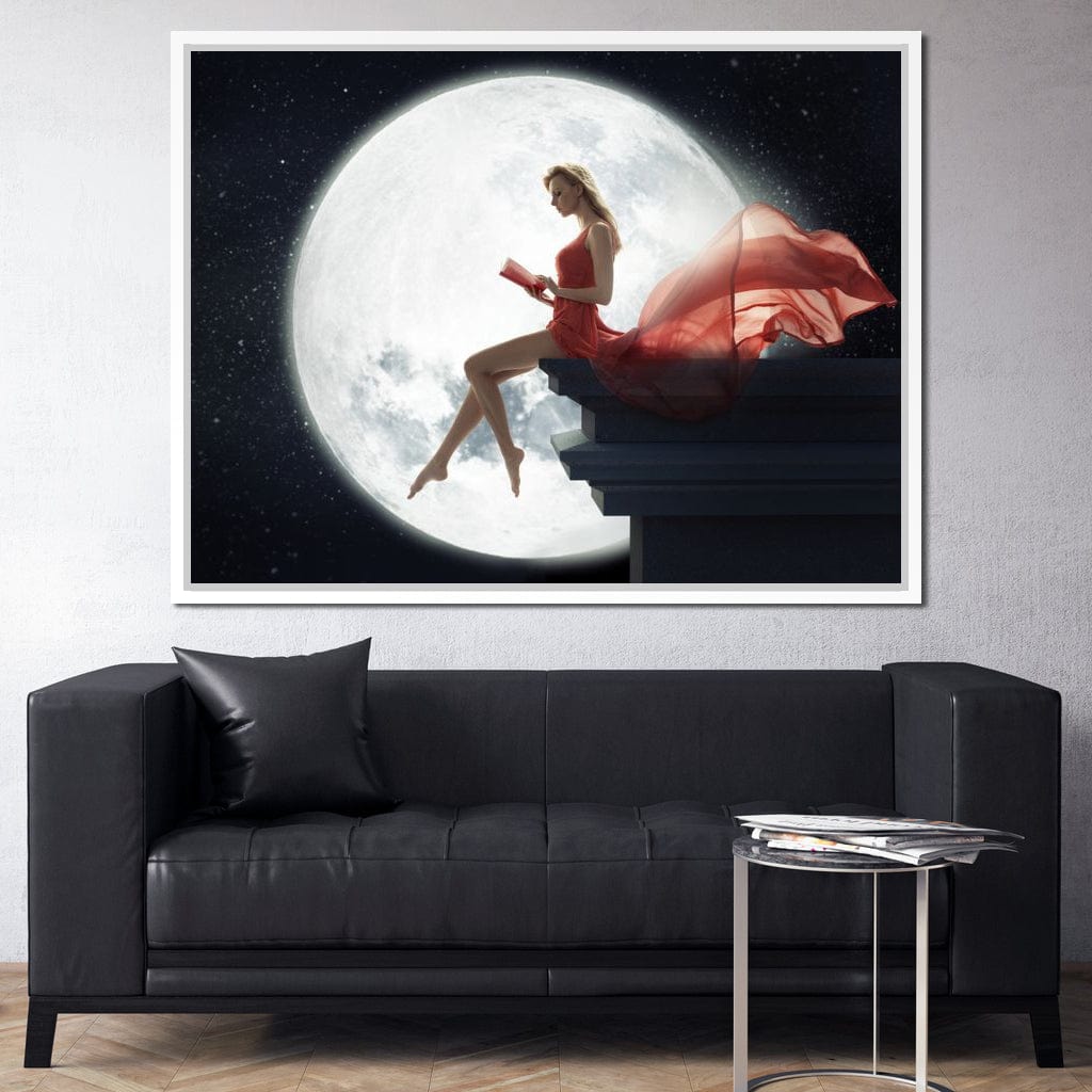 Moon Dreamer Canvas Wall Art