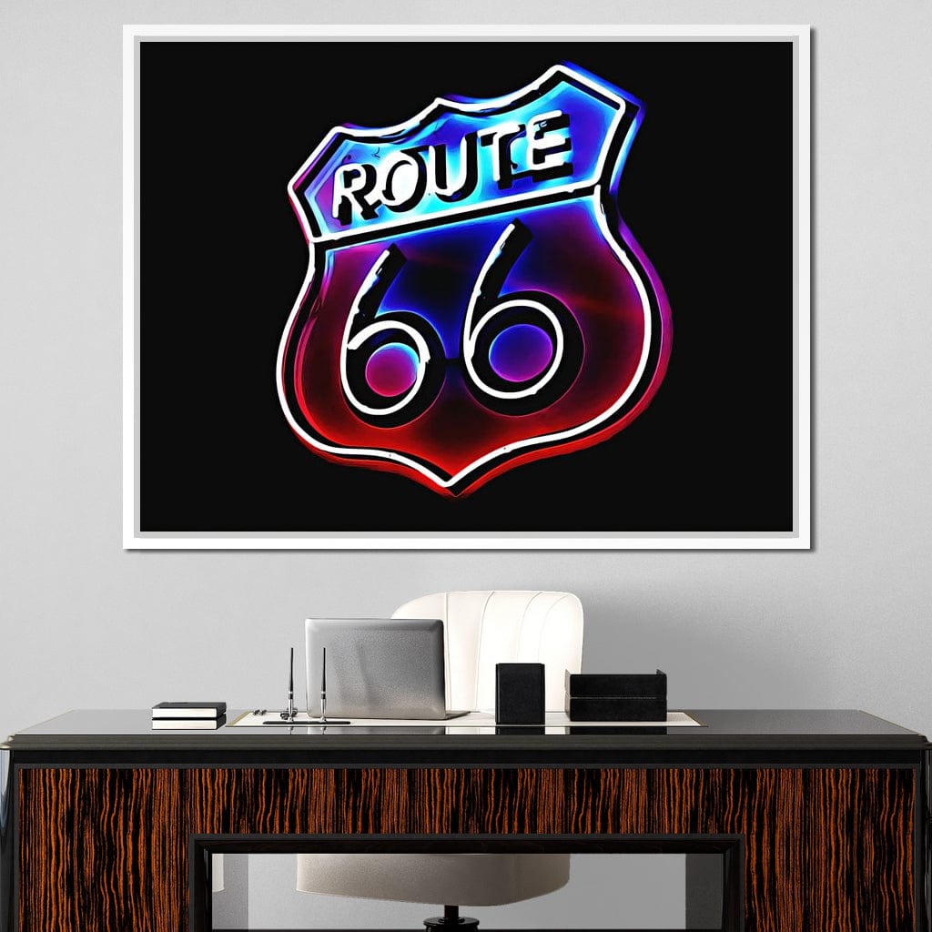 Route 66 Canvas Wall Art