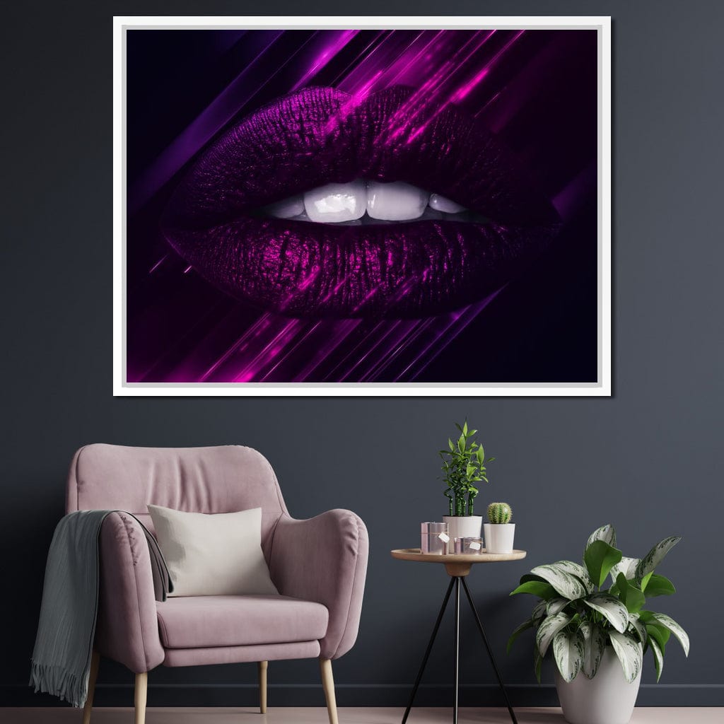 Purple Passion Canvas Wall Art