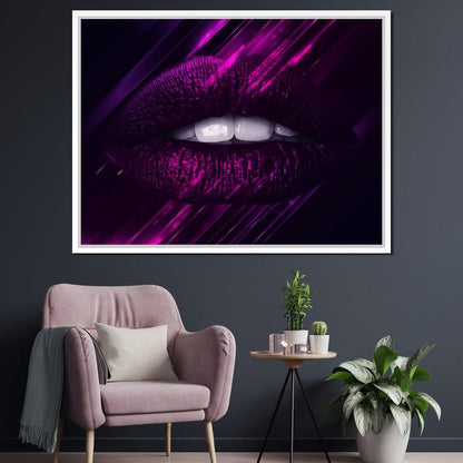 Purple Passion Canvas Wall Art