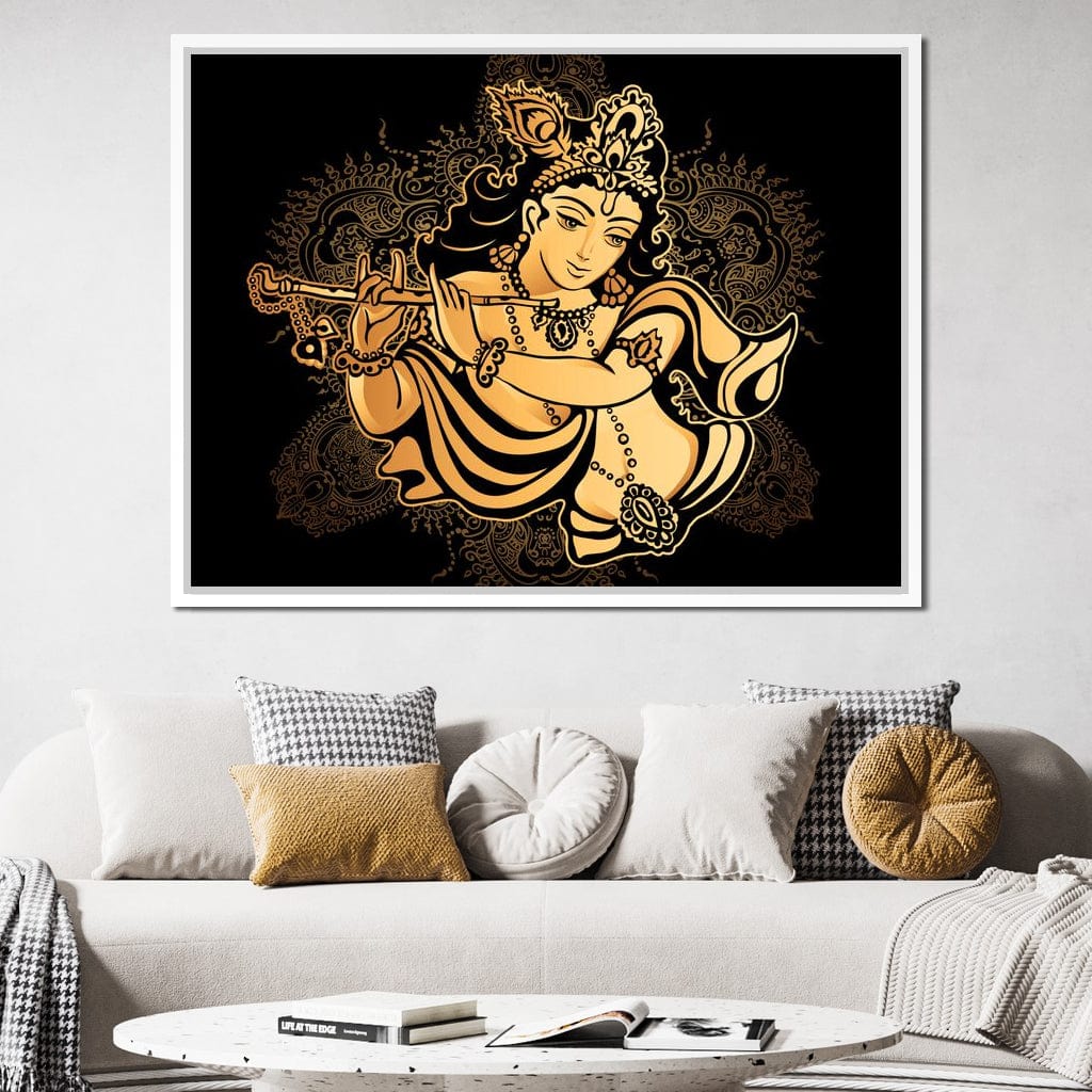 Hare Krishna Canvas Wall Art