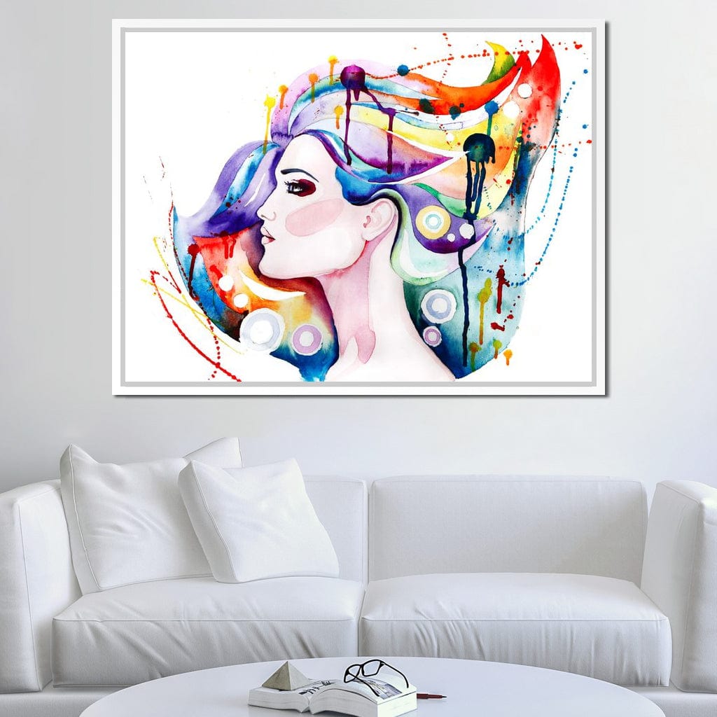 Rosie Portrait Canvas Wall Art