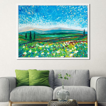 Hidden Gray Canvas Wall Art
