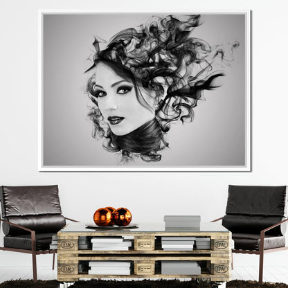 The Smoke Collection 03 Canvas Wall Art