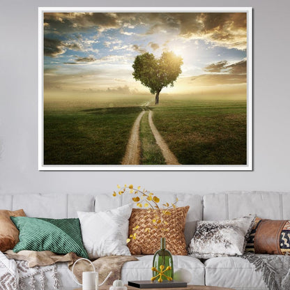 Loving Tree Canvas Wall Art