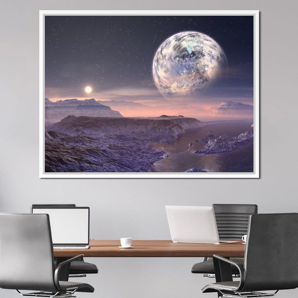 Dust of Chaos Canvas Wall Art