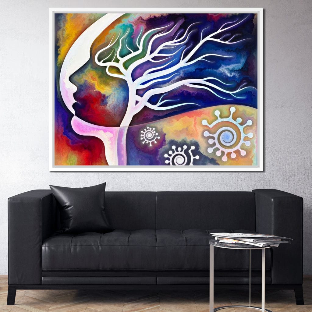 Mind Tree Canvas Wall Art