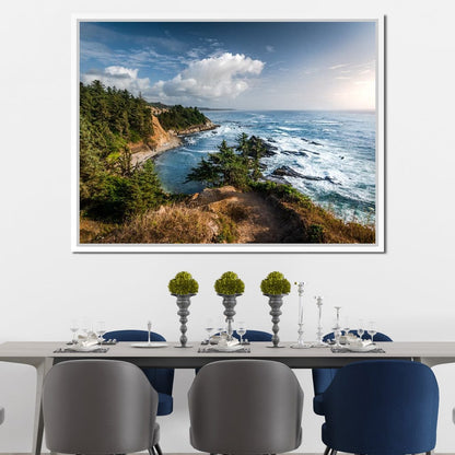 Blue Coast Canvas Wall Art