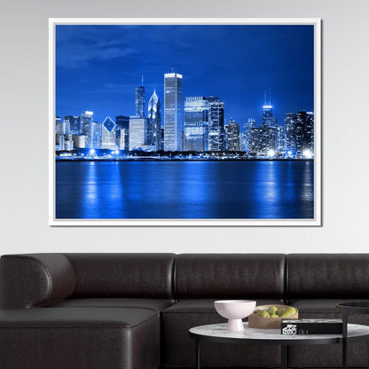 Chicago Skyline Canvas Wall Art