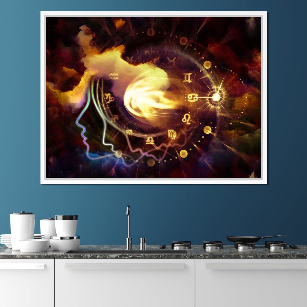Astrology Profile Canvas Wall Art