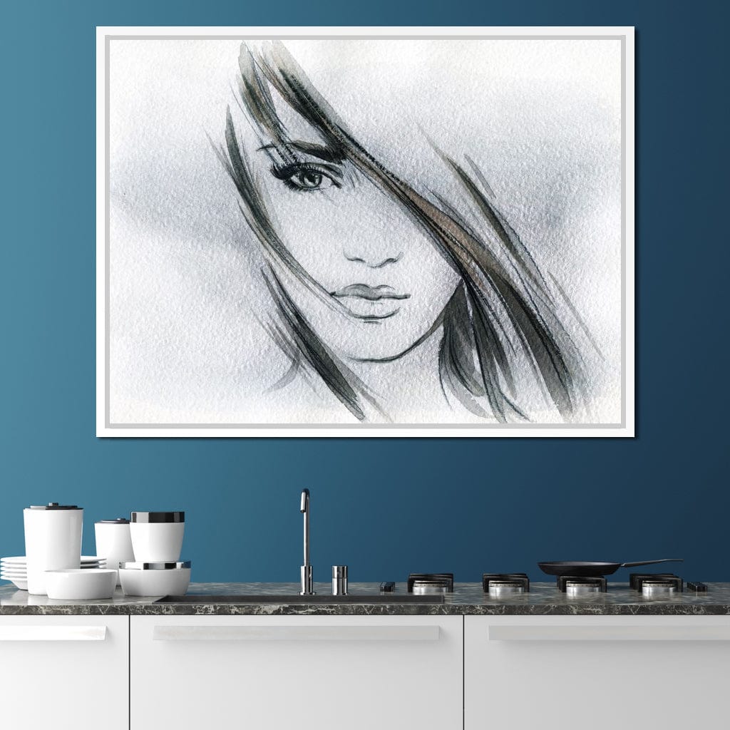 Fanny Portrait Canvas Wall Art