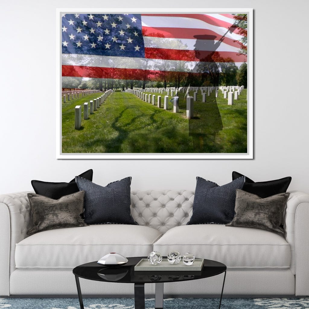 Arlington National Cemetery Canvas Wall Art