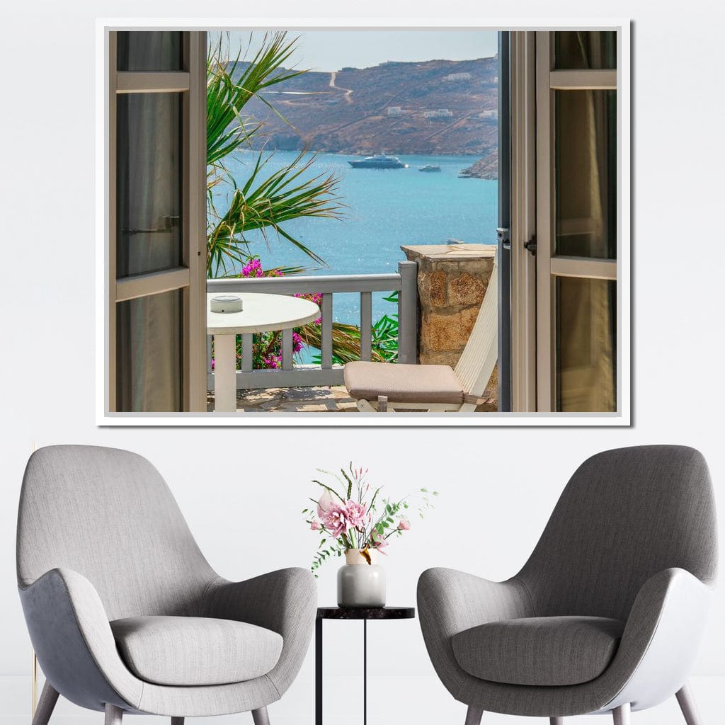 My Mykonos Canvas Wall Art
