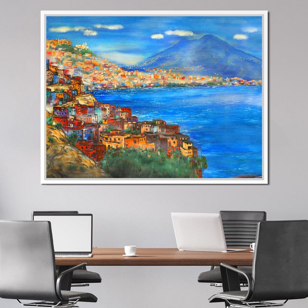 Naples Italy Canvas Wall Art