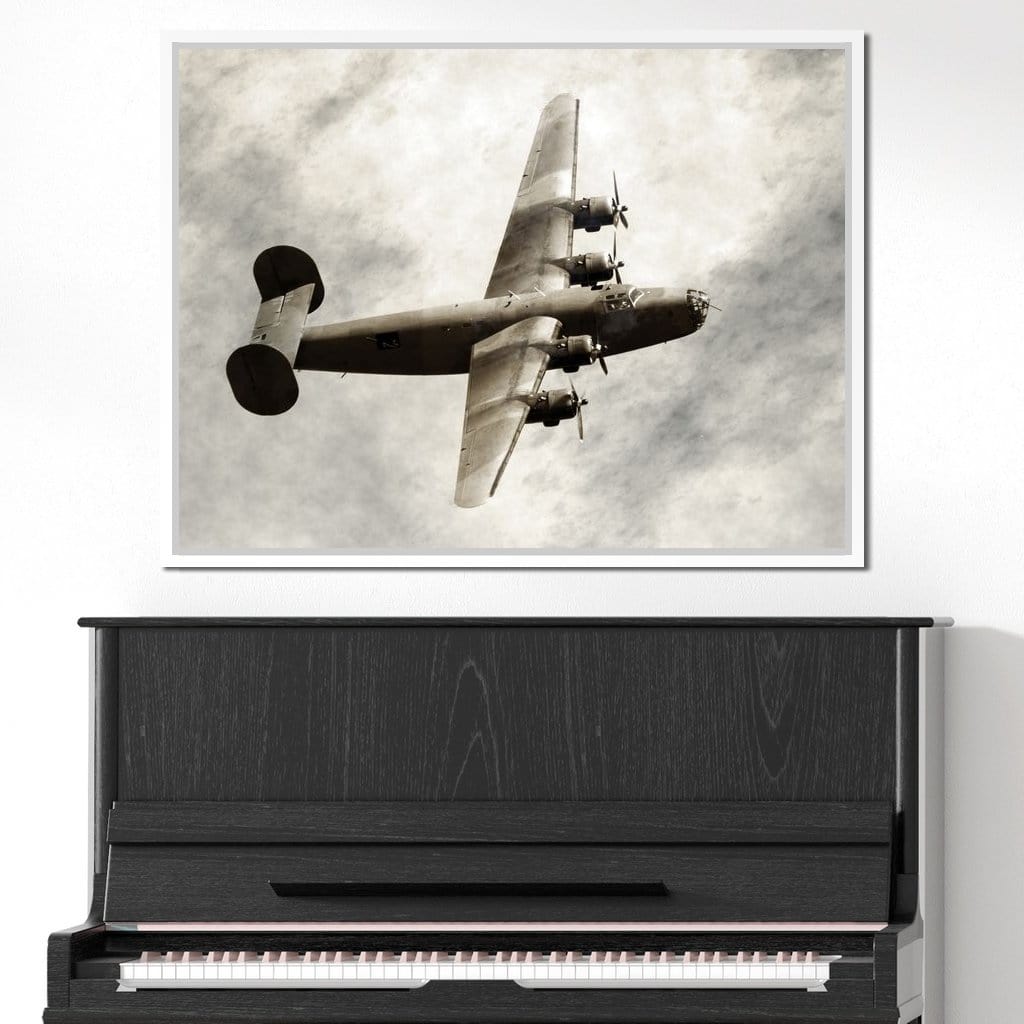 B-24 Bomber Canvas Wall Art