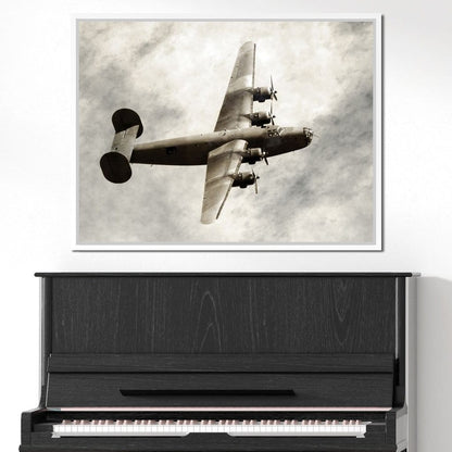 B-24 Bomber Canvas Wall Art