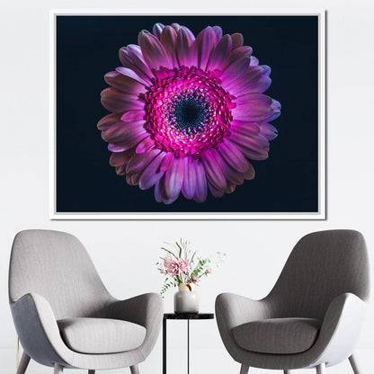 Purple Petals Canvas Wall Art