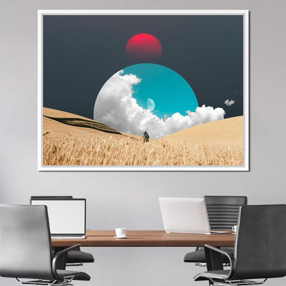 Rising Sun Canvas Wall Art