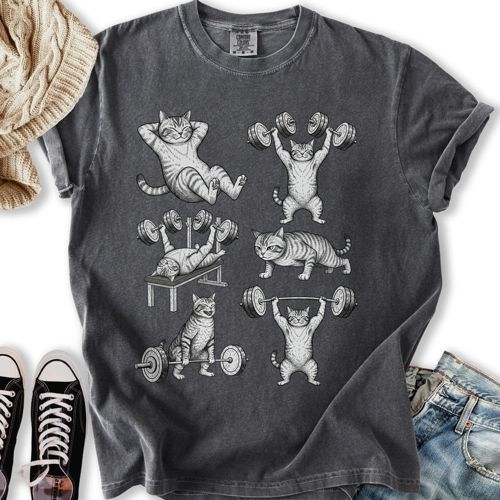 Gymrat Cat Relaxed Tee